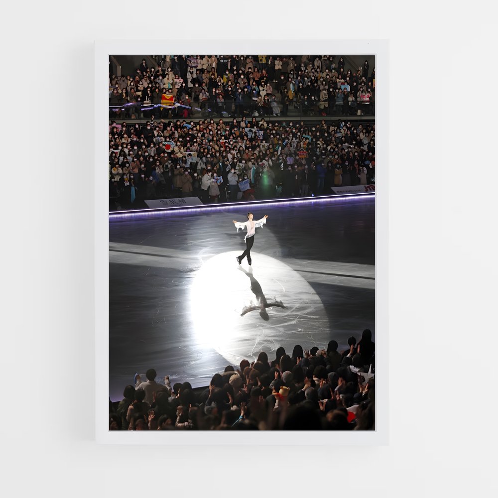 Poster Skate Olympique – affiche Patinage artistique (vue 3)